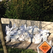 Enlevement de gravats. Evacuation des dechets